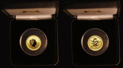Australia 25 Dollars 2012 Year of the Dragon Quarter Ounce Gold Proof KM#1672 FDC in a Harrington & Byrne box, with no certificate