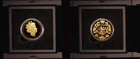 Jersey Five Pounds 2021 Queen Elizabeth II 95th Birthday, One Ounce Gold Proof, a few minor flecks of toning, otherwise FDC in the box of issue with c...