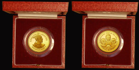 Lesotho 250 Maloti Gold 1979 International Year of the Child KM#26 One Ounce Gold Proof FDC in the box of issue