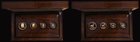 South Africa Kruger Fractional 4 Coin Set 2018 containing 1/4, 1/10, 1/20 and 1/50 Ounce Proof Krugerrands aFDC (some toning) in the SA Mint box of is...