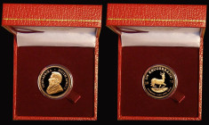South Africa Quarter Krugerrand 2016 Proof FDC in the SAM box with certificate