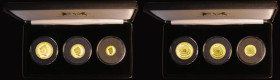 Tristan Da Cunha 2016 Remembrance Day 3 Coin Sovereign Collection containing Full, half and Quarter Sovereigns FDC in Harrington and Byrnes case with ...