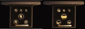 Tristan da Cunha 2021 a 6-coin set in Gold, We Will Remember Them comprising Gold Five Pounds 2021 Reverse: Home Guard and Auxiliary, Gold Two Pounds ...