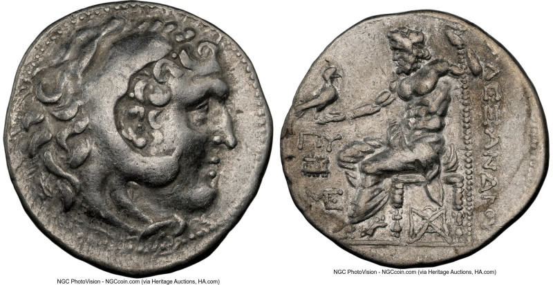 ARCADIA. Megalopolis. Ca. 225-223 BC. AR tetradrachm (29mm, 16.63 gm, 10h). NGC ...