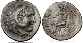 ARCADIA. Megalopolis. Ca. 225-223 BC. AR tetradrachm (29mm, 16.63 gm, 10h). NGC XF 5/5 - 4/5. Posthumous issue In the name and types of Alexander III ...