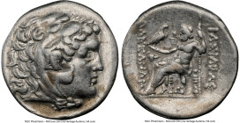 THRACE. Mesembria. Ca. 250-175 BC. AR tetradrachm (30mm, 12h). NGC VF, graffito. Late posthumous issue in the name and types of Alexander III the Grea...