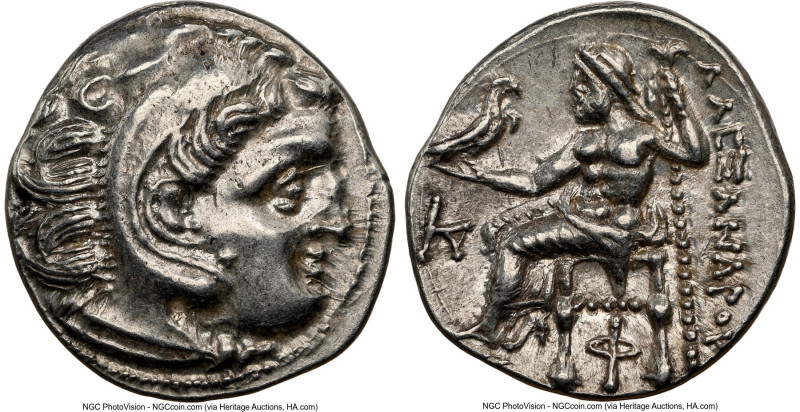 MACEDONIAN KINGDOM. Alexander III the Great (336-323 BC). AR drachm (18mm, 4.19 ...