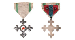 The Order of the White Lily, Scouts of Latvia, Latvia the 30ies of 20th century, Size 49.6 x 45.2 mm