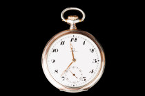 Omega pocket watch, Genéve. Silver case 0.800 Factory number 6951655. The turn of the 19th and 20th century. 4,7 cm. The watch is fully functional aft...