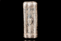 Rare matchbox, silver cigaretter case. With beautiful decoration. A main motive - Hunting. Silver 84 marked Petersburg, Russian Empire. The period of ...