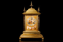 The clock is decorated with rhinestones and painting on porcelain. Different marine scenes with ships. The size 33x14 cm
Nice gorgeous