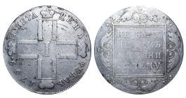 Russian Empire, Emperor Paul I (1796 - 1801), 1 rouble, 1799 year, Silver, 20,73 gr, C#101a, Bitkin 35
