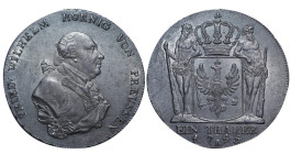Germany, Kingdom of Prussia, King Frederick William II (1786 - 1797), 1 thaler, 1795 year, Silver, 22,27 gr, KM#360, Dav GT II#2599, Ein Thaler