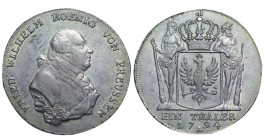 Germany, Kingdom of Prussia, King Frederick William II (1786 - 1797), 1 thaler, 1794 year, Silver, 22,27 gr, KM#360, Dav GT II#2599, Ein Thaler