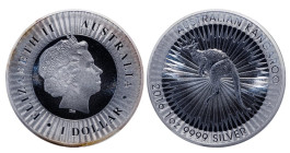 Australia, Queen Elizabeth II (1952 - 2022), 1 dollar, 2016 year, Silver, 3,11 gr, KM#3162