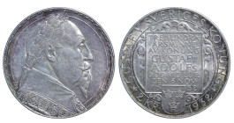 Sweden, King Gustaf V (1907 - 1950), 2 kronor, 1932 year, Silver, 15 gr, KM#805, 300th Anniversary of the death of Gustaf II Adolf in Lützen