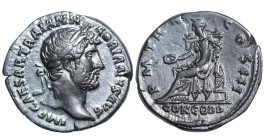 Roman Empire, Emperor Hadrian, 119-122 A.D. Rome, Rev: Concordia, RIC 118