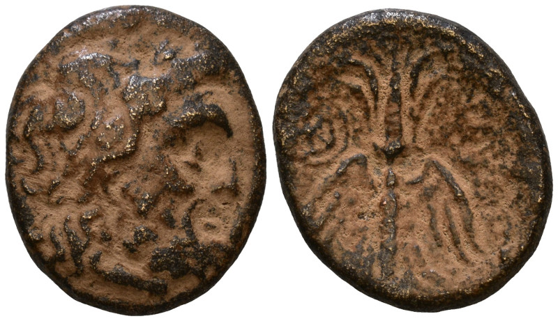 SYRIA, Seleucis and Pieria. Antioch, 2nd century BC. AE 21mm, 6,53g *Repatinated...