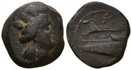 Phoenicia. Arados, circa 242-166 BC. AE 15mm, 3,30g