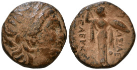 SELEUKID KINGS of SYRIA. Seleukos I Nikator, 312-281 BC. AE 18mm, 6,18g