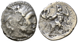 Kings of Macedon. Alexander III. 336-323 BC. Drachm AR 16mm, 3,32g