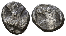 Mysia, Kyzikos. Circa 450-400 BC AR Diobol. 8mm, 0,76g