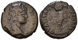 Thrace, Pautalia. Caracalla 198-217 AD. Obv: AVT K M AVP CEV ANTΩNINOC. Laureate and cuirassed bust right. Rev: OVΛΠIAC ΠAVTAΛIAC. Hermes standing lef...