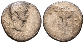 Antioch, Seleucis and Pieria. Nero. 54-68 AD. AR Drachm. 16mm, 3,03g.