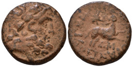 SYRIA, Seleukis and Pieria. Antioch. Pseudo-autonomous issue, time of Augustus, 27 BC-14 AD. AE 19mm, 6,94g *Repatinated*