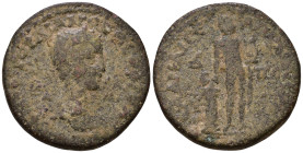 CILICIA. Aegeae. Gordian (238-244 AD) Obv: Laureate head of Gordian III right., with drapery on left shoulder Rev: ϹΕ ΑΔΡΙ ΑΙΓΕΑΙωΝ ΝΕ ΝΑ, ΔΠϹ. Apollo...