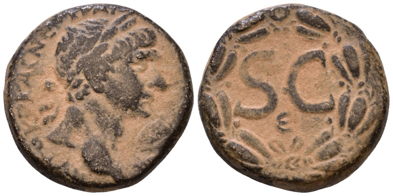 SYRIA, Seleucis and Pieria. Antioch. Trajan, 98-117. AE 19mm, 8,43g *Repatinated...