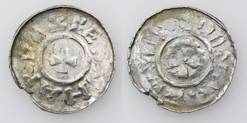 Germany. Duchy of Saxony. Bernhard I 973-1011. AR Denar (19mm, 1.20g). Bardowick...