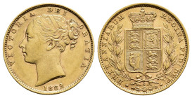 MONEDA EXTRANJERA. AUSTRALIA. Soberano. 1882. S. AU 7,98 g. 21,9 mm. KM-6. EBC.