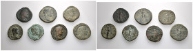 IMPERIO ROMANO. Lote de 7 sestercios. BC/MBC.