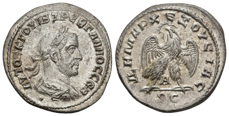IMPERIO ROMANO. IMPERIO ROMANO. TREBONIANO GALO. Tetradracma. Seleucis y Pieria....