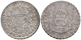 CARLOS III. 8 reales. 1767. Guatemala. P. AR 26,93 g. 39,6 mm. VI-852. Finas rayitas en rev. MBC+. Escasa.

Ex subasta Soler y Llach (27-X-2021), lo...