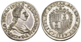 CARLOS IV. Medalla de proclamación. Palma de Mallorca. Herrera-82; Vives-695. AR 5,13 g. 26,2 mm. EBC. Muy escasa.