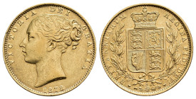 MONEDA EXTRANJERA. AUSTRALIA. Victoria I. Soberano. 1878-S. AU 7,96 g. 22 mm. KM-6. MBC+/EBC.