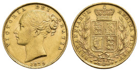 MONEDA EXTRANJERA. AUSTRALIA. Victoria I. Soberano. 1879-S. AU 7,99 g. 22 mm. KM-6. EBC-.