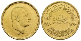 MONEDA EXTRANJERA. EGIPTO. Nasser. Libra. 1390-190. AU 8,04 g. 23,9 mm. KM-426. EBC+.