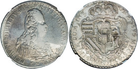 MONEDA EXTRANJERA. ITALIA Y ESTADOS ITALIANOS. TOSCANA. P. Leopoldo. 10 paoli. 1769. AR. DAV-1510. KM-C21B. Encapsulada NGC-VF Details. MBC-/MBC.