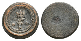 REYES CATÓLICOS. Ponderal de florín. F. Pragmática 1482. 3,16 g; 12,7 mm. MBC-.