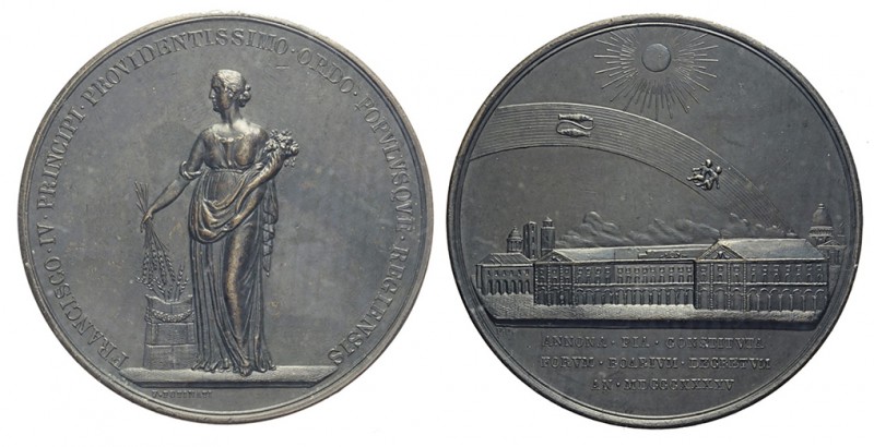 Foro Boario 1845

Ducato di Modena e Reggio - Francesco IV medaglia coniata in...