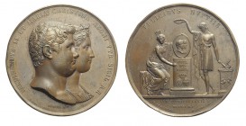 Matrimonio con Maria Cristina

Regno delle Due Sicilie - Ferdinando II, medaglia a ricordo del matrimonio con Maria Cristina di Savoia 1832, opus M....