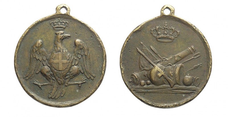 Medaglia per i Salnitrari

Regno di Sardegna - Vittorio Amedeo III, medaglia-d...