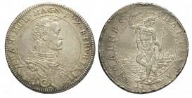 Firenze Piastra 1575

Firenze, Francesco I Dè Medici, Piastra 1575, RR MIR 181 Ag mm 42,2 g 32,31, bordo del rovescio deturpato da svariati colpetti...