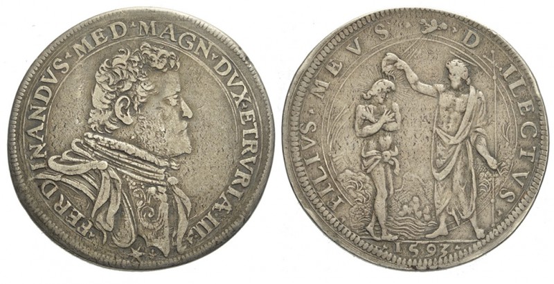 Firenze Piastra 1593

Firenze, Ferdinando I Dè Medici, Piastra 1593, Rara Ag m...