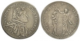 Firenze Piastra 1593

Firenze, Ferdinando I Dè Medici, Piastra 1593, Rara Ag mm 42,2 g 32,12, BB