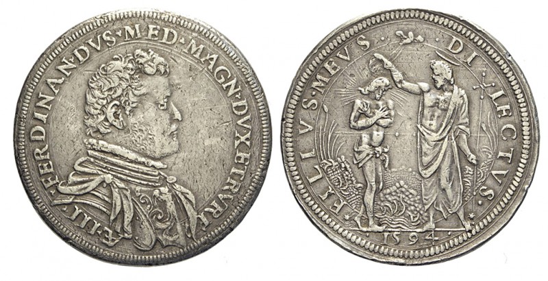 Firenze Piastra 1594

Firenze, Ferdinando I Dè Medici, Piastra 1594, Rara Ag m...