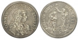 Firenze Piastra 1676

Firenze, Cosimo III Dè Medici, Piastra 1676, Ag mm 45 g 30,82, BB